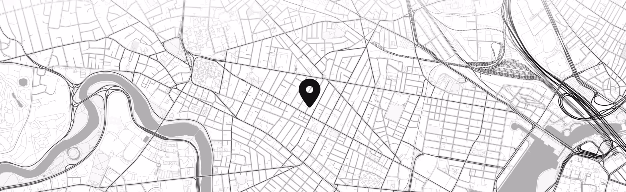 Map showing location of the church in Cambridge, MA